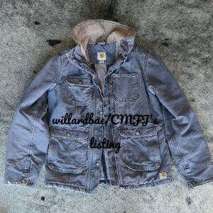 Carhartt Wesley Womens Blue Field Jacket-Monica Dutton Yellowstone Jacket